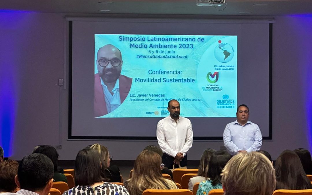 Agradecemos la invitación a la Conferencia de movilidad sustentable